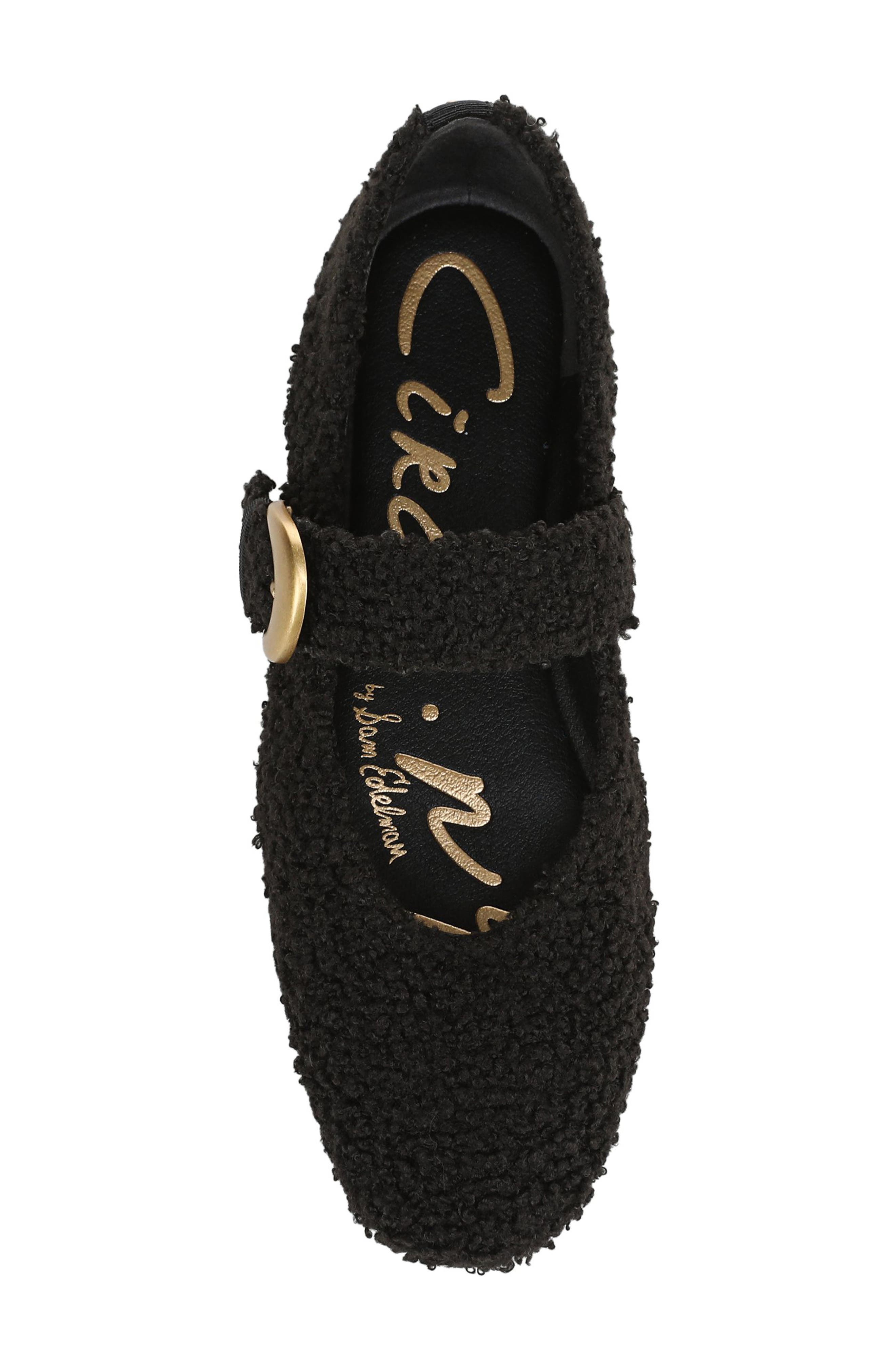 Circus NY by Sam Edelman Bella Faux Shearling Mary Jane Flat, Alternate, color, 