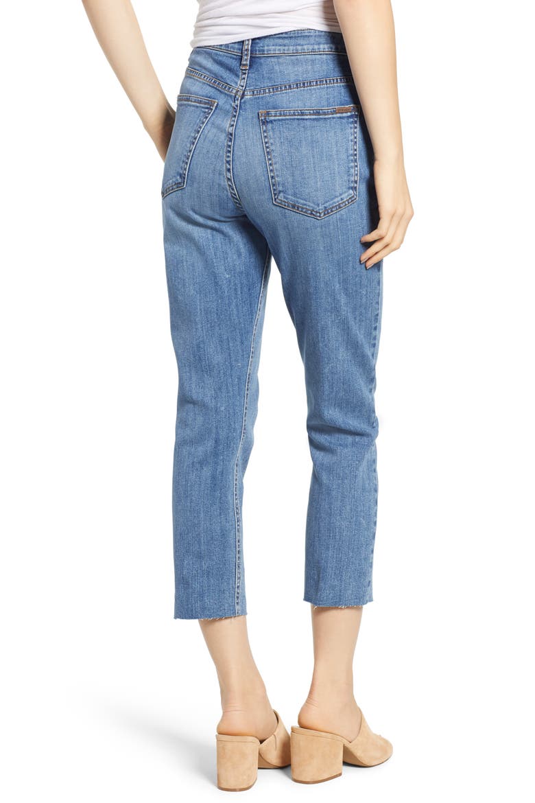 Alicia High Waist Crop Mom Jeans, Alternate, color, PROCTOR
