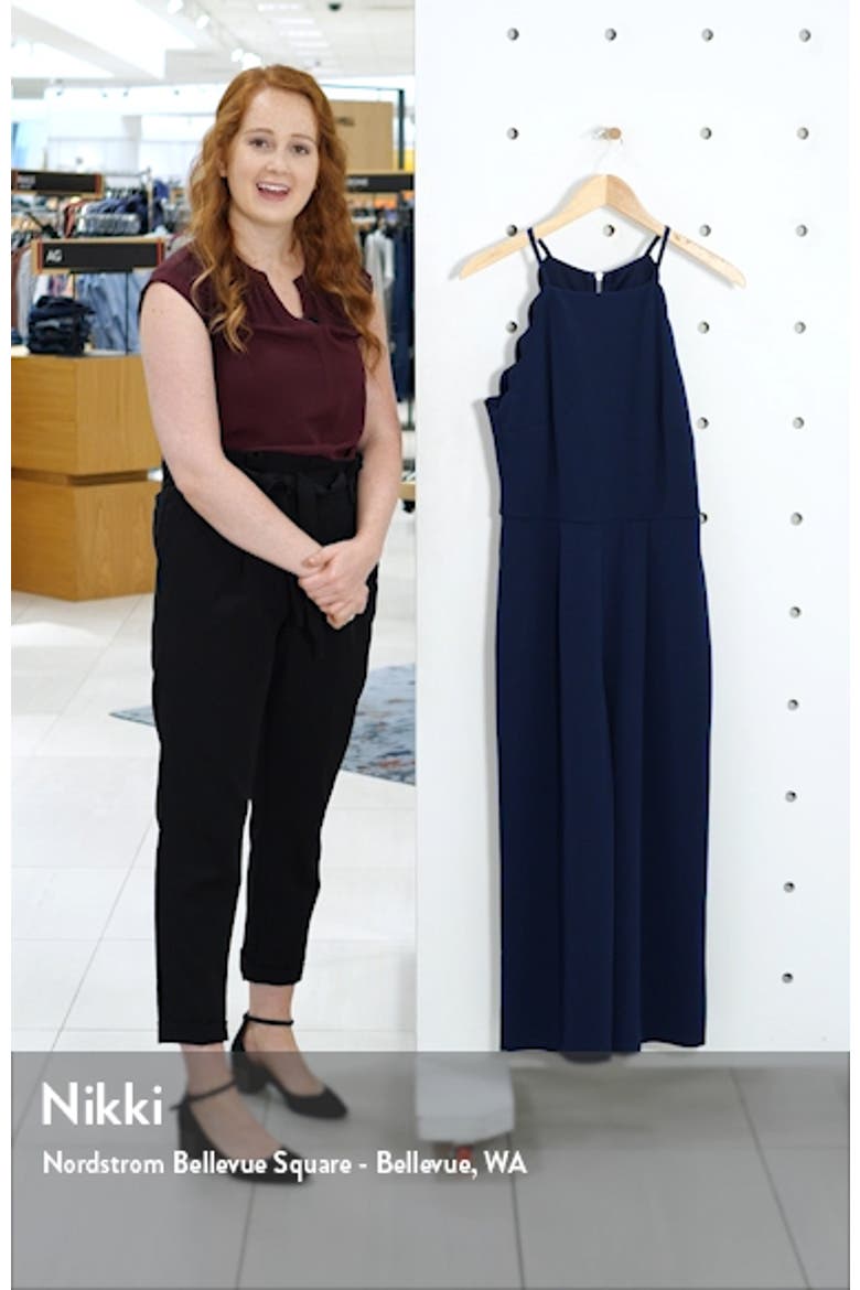 Lace Back Jumpsuit video