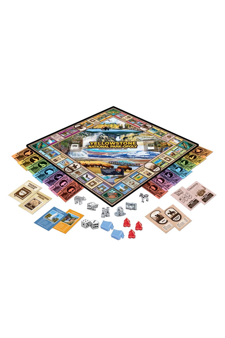 Yellowstone National Park Opoly, Alternate, color, Multicolor