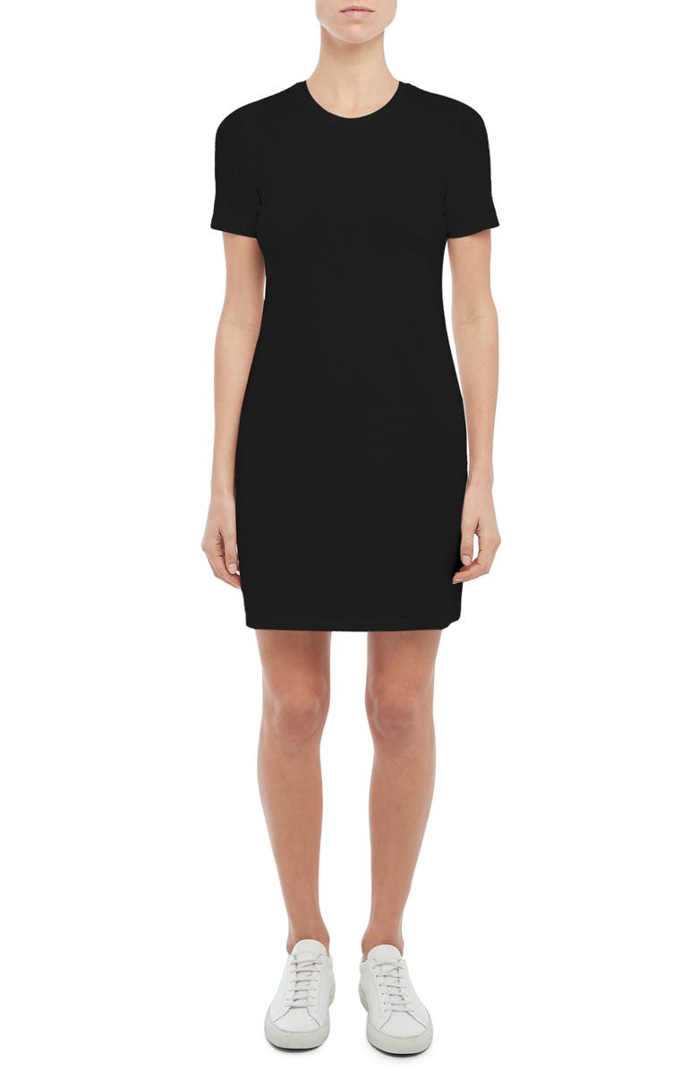 Theory Rubric Crewneck Pima Cotton & Modal Blend T-Shirt Dress, Main, color, 
