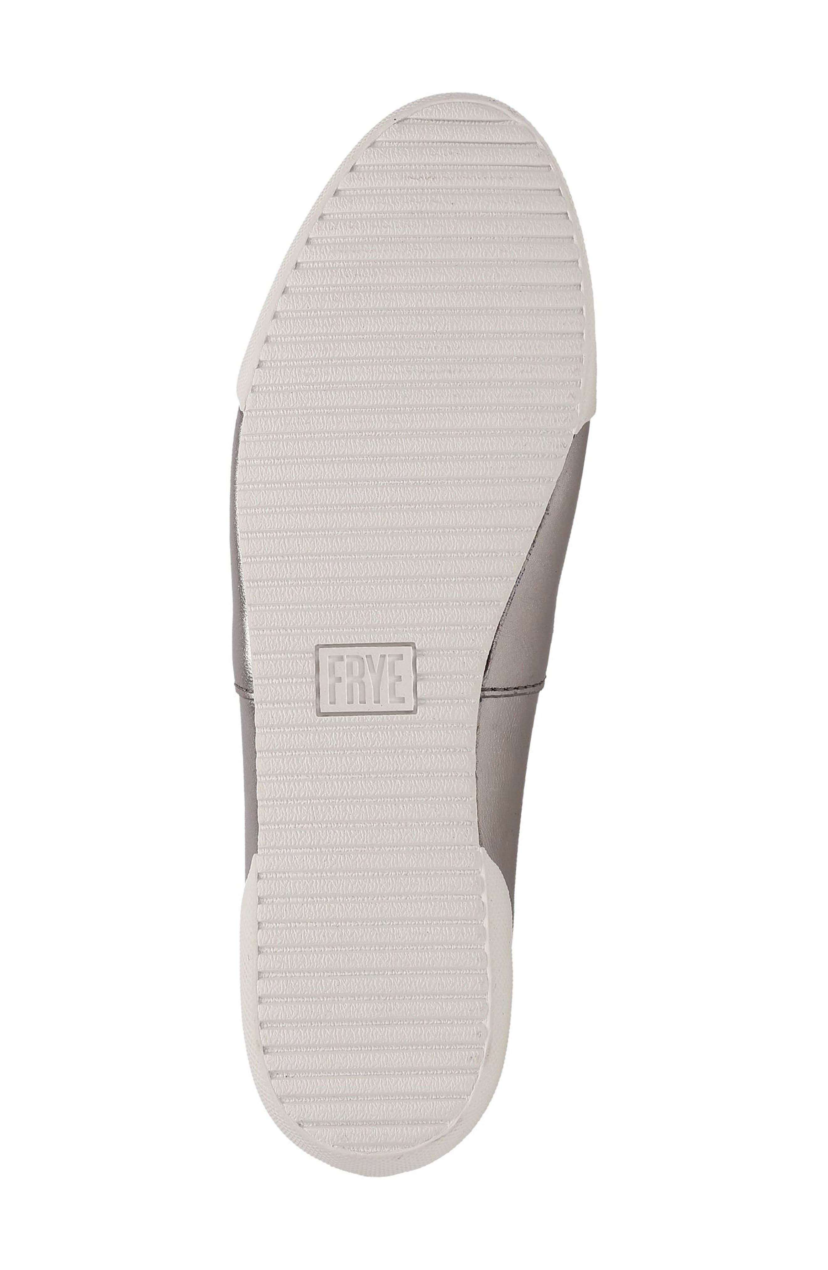 Frye Melissa Loafer, Alternate, color, Dark Pewter - Lunar Metallic