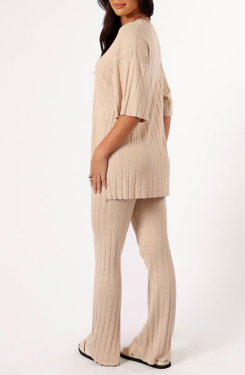 Petal & Pup Silvie Rib Top & Pants Set, Alternate, color, 