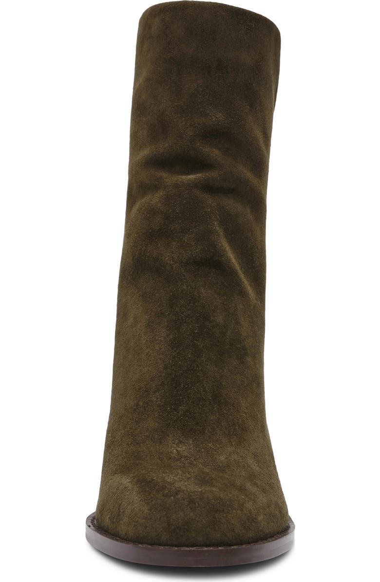 Steve Madden Obsession Bootie, Alternate, color, Olive Suede