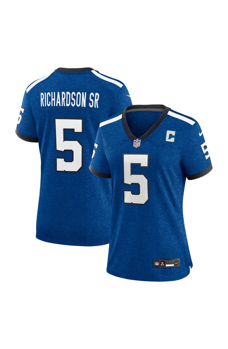 Nike Women's Nike Anthony Richardson Sr. Royal Indianapolis Colts Alternate Indiana Nights Game Jersey, Main, color, Royal