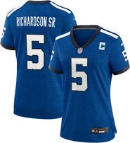 Nike Women's Nike Anthony Richardson Sr. Royal Indianapolis Colts Alternate Indiana Nights Game Jersey