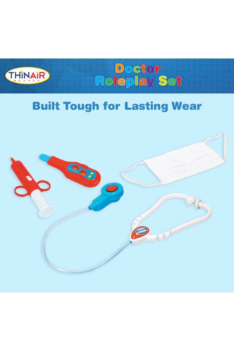 Doctor Roleplay 6 Piece Costume Set, Alternate, color, White