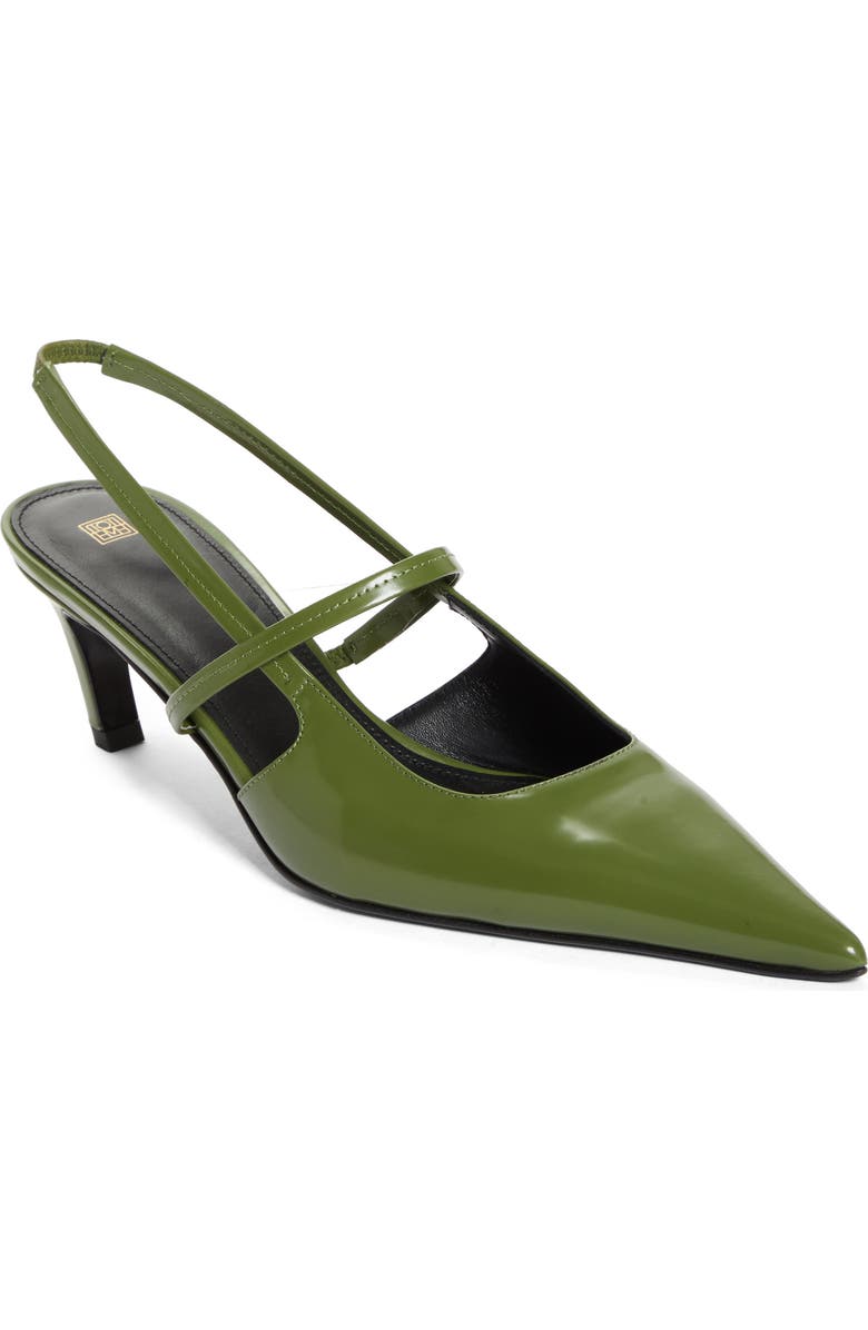 TOTEME The Sharp Kitten Heel Slingback Pump, Main, color,