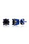 Men's 7mm Round Cubic Zirconia Stud Earrings