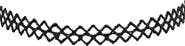 STEELTIME Lattice Choker Necklace