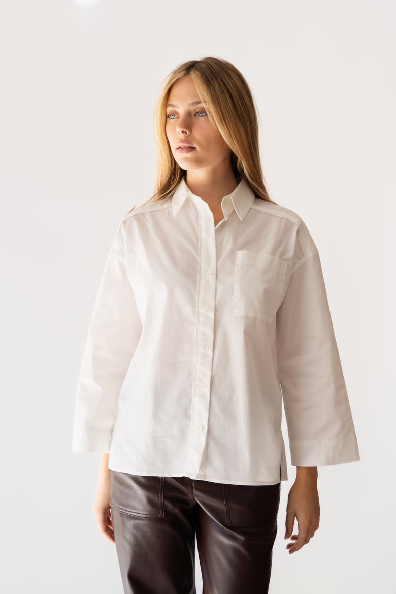 La Chemise, Alternate, color, White