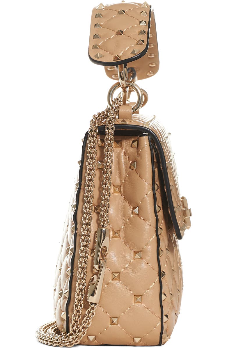 Valentino Garavani Rockstud Spike Medium Shoulder Bag, Alternate, color,