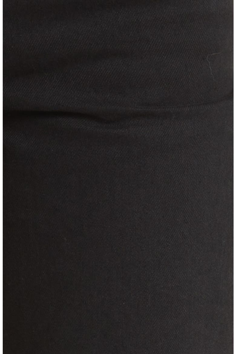 Alex High Waist Straight Leg Jeans, Alternate, color, BLACK