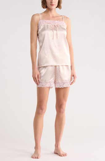 French Connection Sateen Lace Short Pajamas
