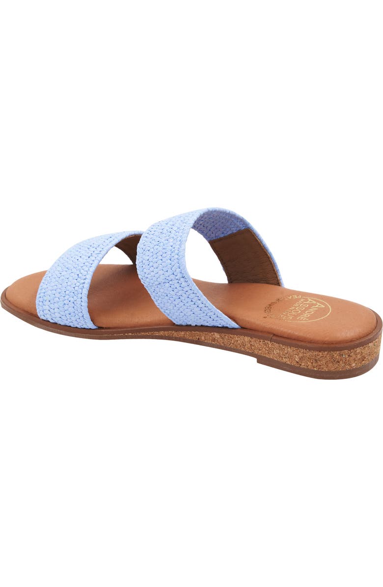 André Assous Galia Featherweights<sup>™</sup> Slide Sandal, Alternate, color, Blue