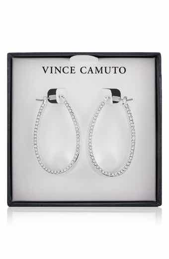 Vince Camuto Scoop Pavé Drop Earrings