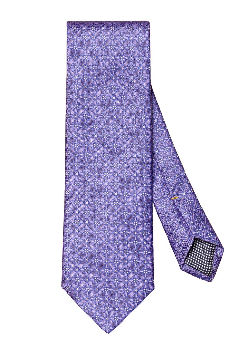 Silk Tie, Alternate, color, PURPLE
