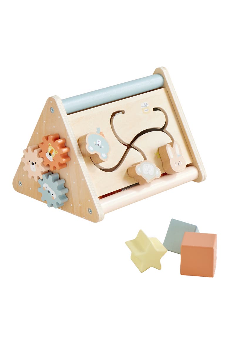 Playful Triangle Activity Game, Alternate, color, WOOD
