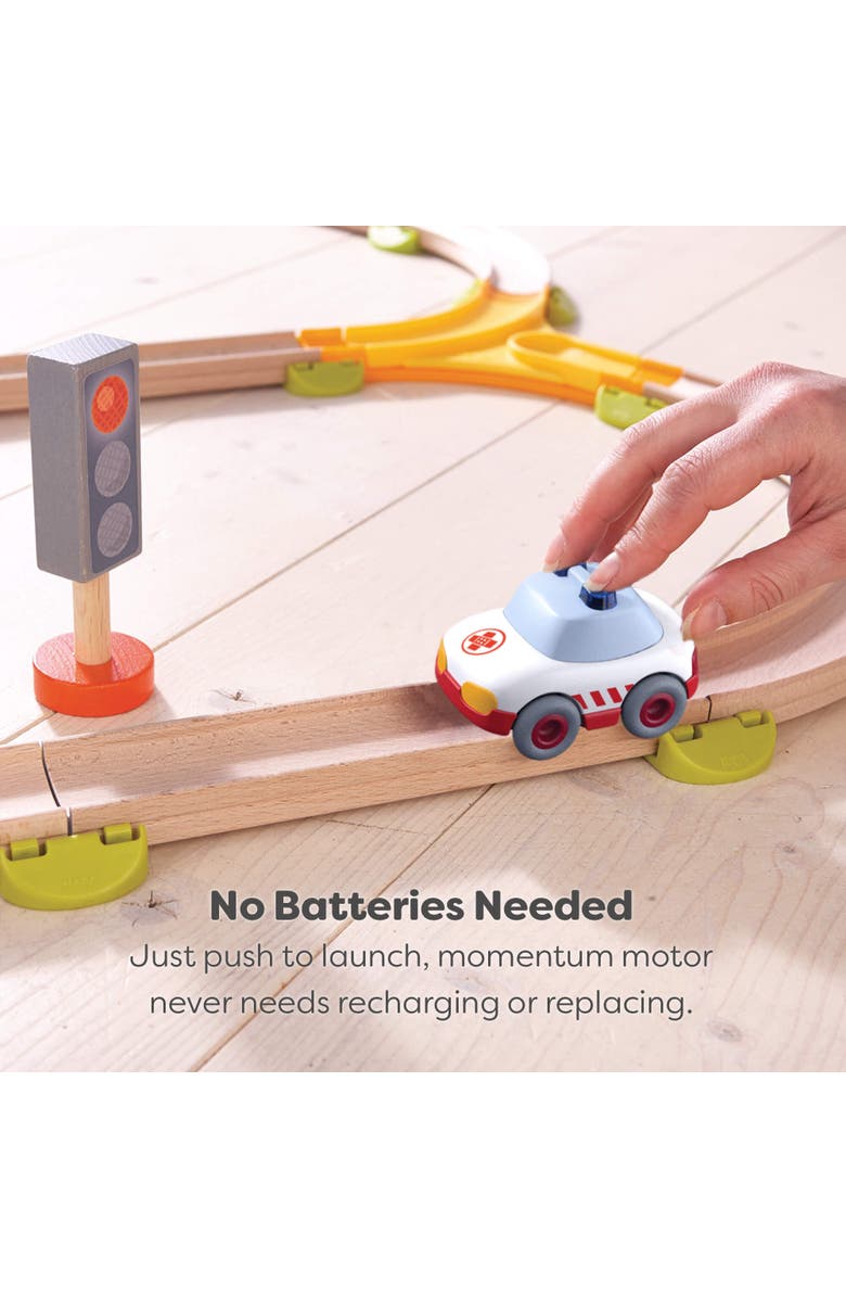 HABA Cars Service Vehicle Bundle - Set of 3 Momentum Motor Cars, Alternate, color, Multi