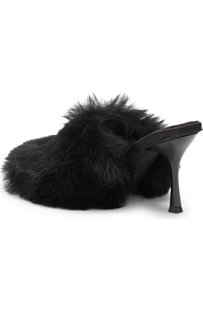 Jeffrey Campbell Binx Faux Fur Sandal, Alternate, color,