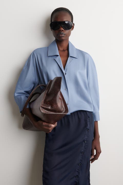 Sculptural Cotton Shirt