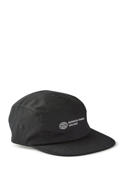 Shop Cotton On Curved 5 Panel Hat In Black Bermuda