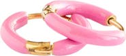 Pip Pop Enamel Hoop Earrings