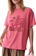 Marine Layer Miracle Oversize Organic Cotton Jersey Graphic T-Shirt