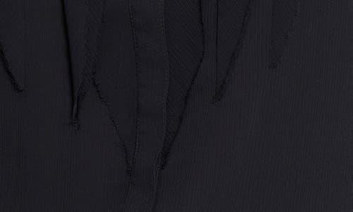 Nic + Zoe Nic+zoe Falling Chiffon Tank Top In Black Onyx
