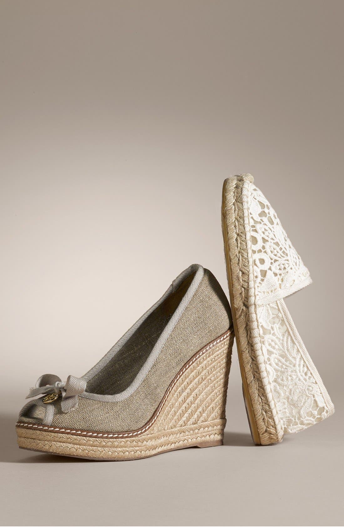 'Abbe' Espadrille, Alternate, color, BLACK