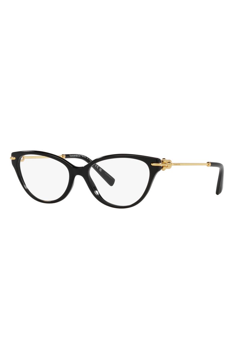 Tiffany & Co. 54mm Cat Eye Optical Glasses, Alternate, color, 