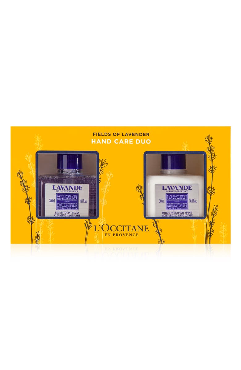 L'Occitane Full Size Lavender Hand Wash & Hand Lotion Set $53 Value, Alternate, color, 