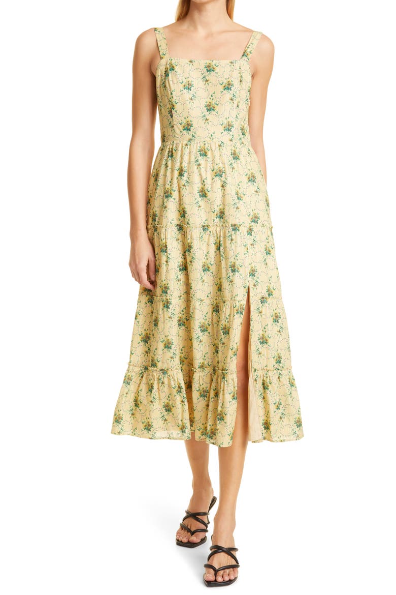 Tamika Tiered Sundress, Alternate, color, BUTTR MLT