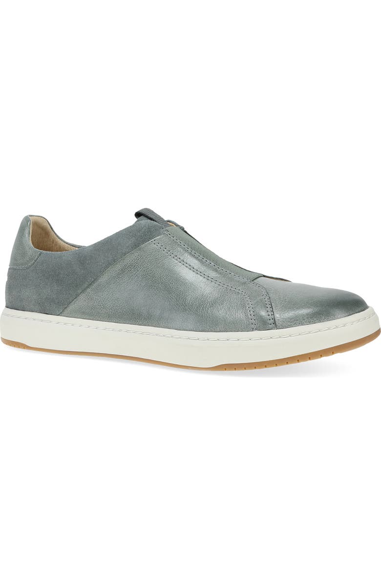 Dansko Jenn Slip-On Sneaker, Main, color, Denim Milled Burnished