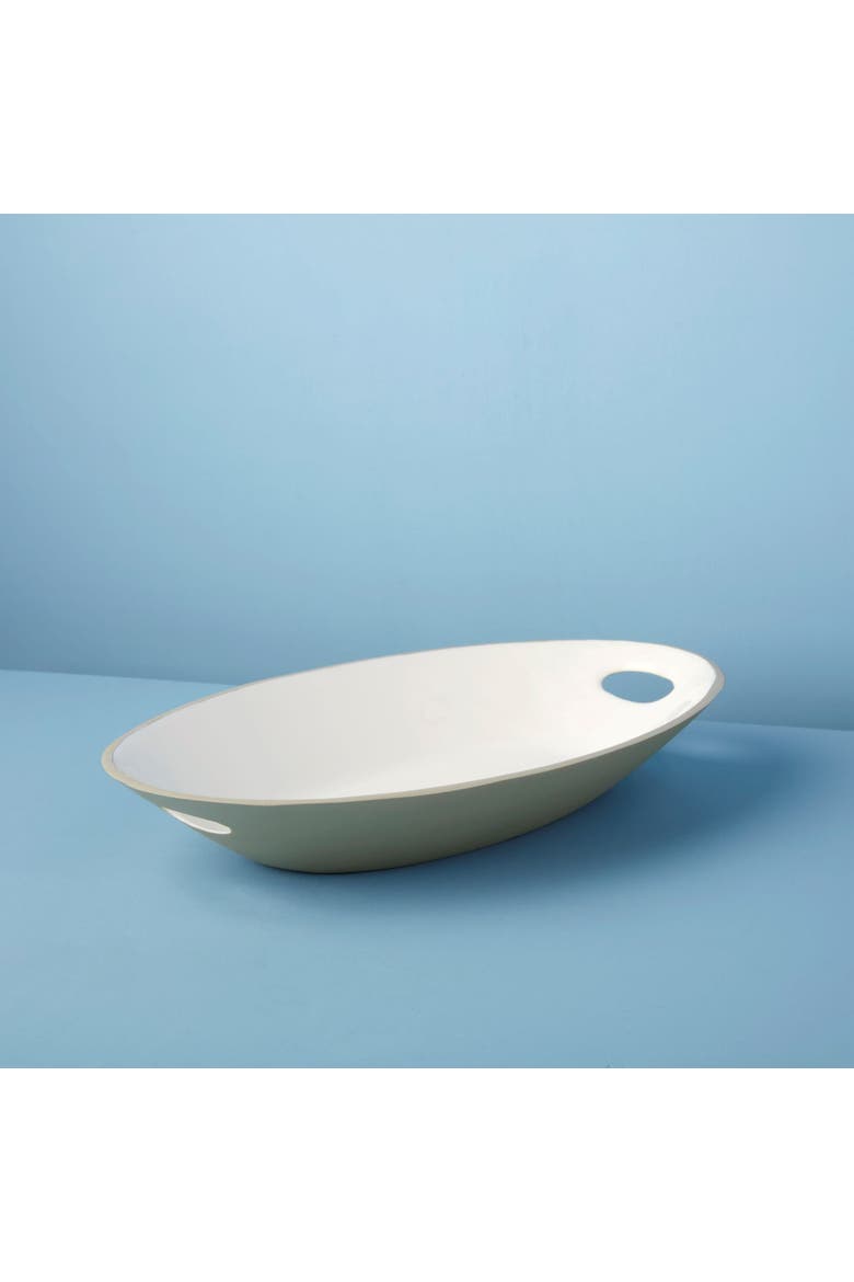 Easton Handled Dish, Alternate, color, Dove