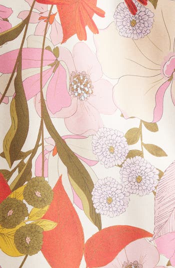 Max Mara Leda Floral Silk Pants | Nordstrom