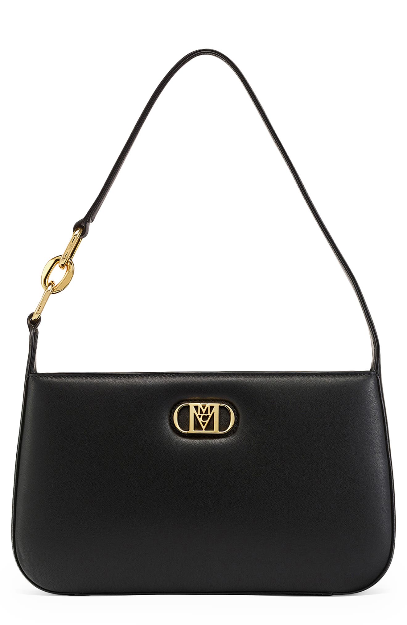 MCM Mode Travia Medium Nappa Leather Shoulder Bag, Main, color, 