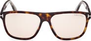 TOM FORD Frances 58mm Square Sunglasses