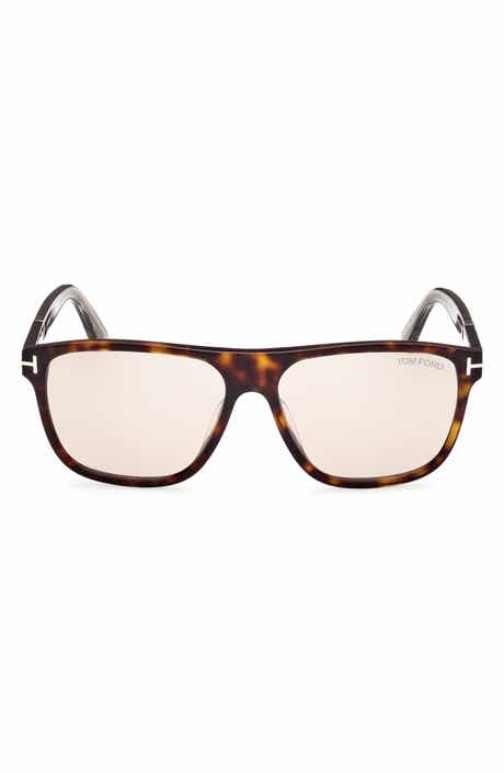 TOM FORD Frances 58mm Square Sunglasses