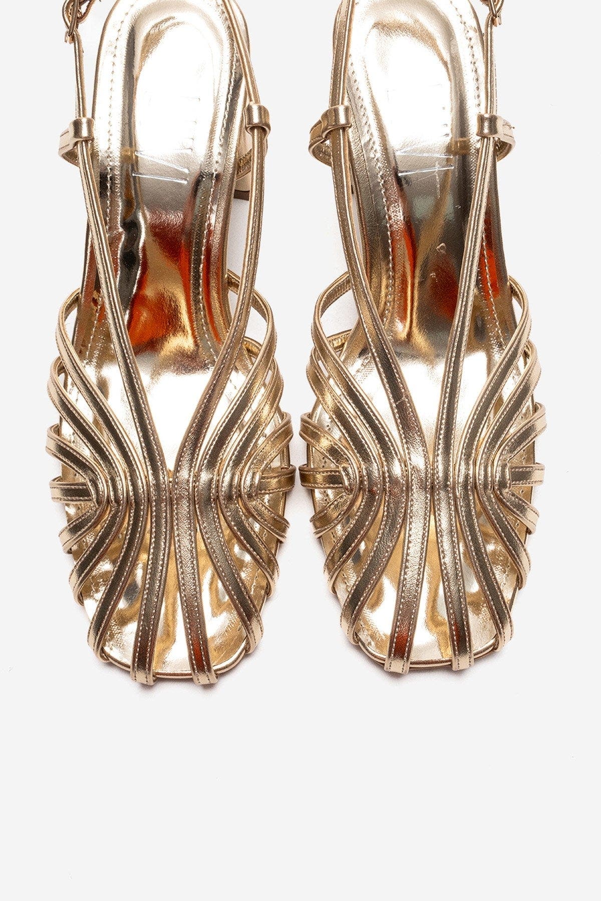 Prologue Shoes Wilda Block Heel Sandal, Alternate, color, Gold
