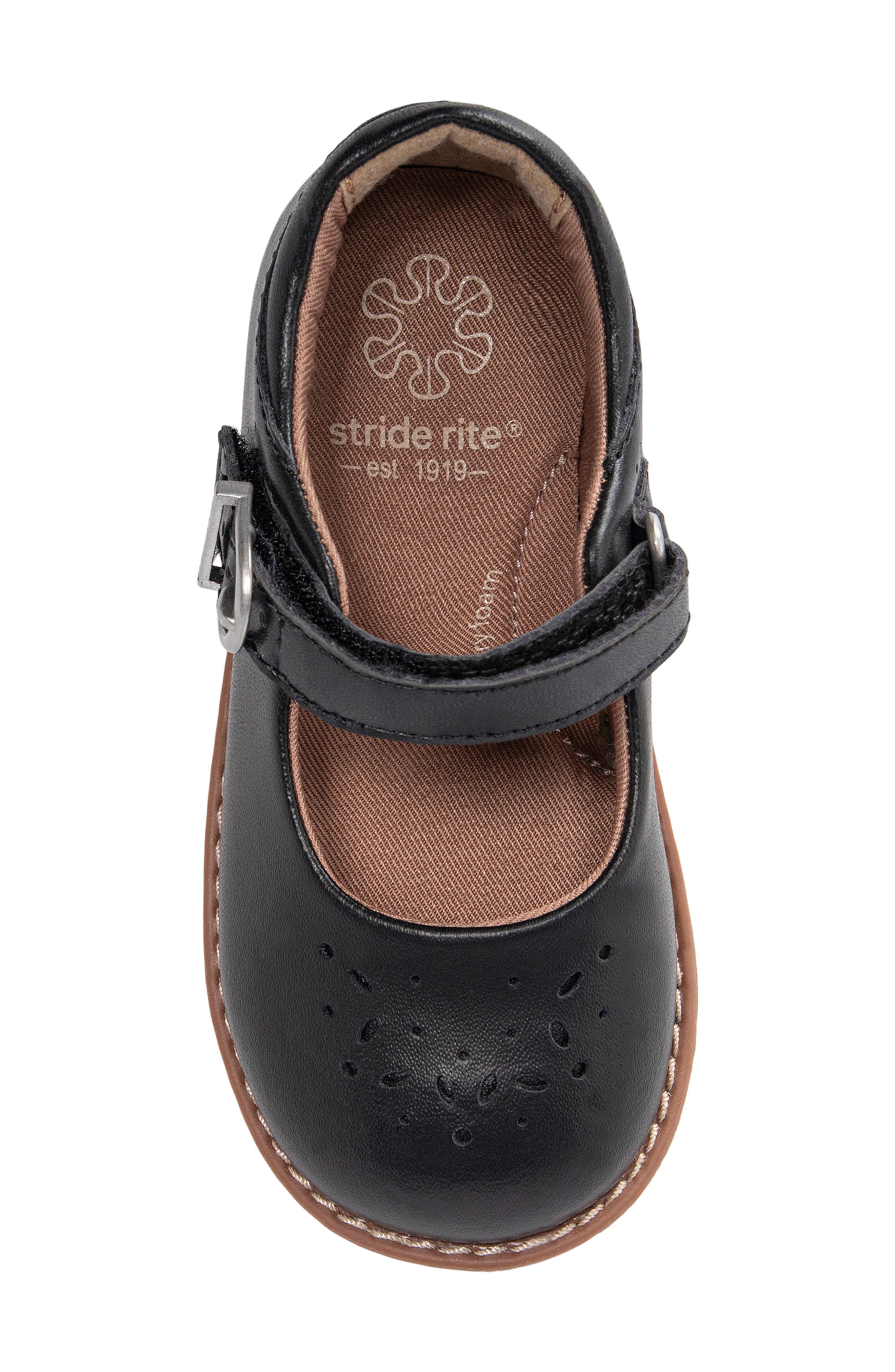 Stride Rite Kids' Mara Mary Jane Shoe, Alternate, color, Black