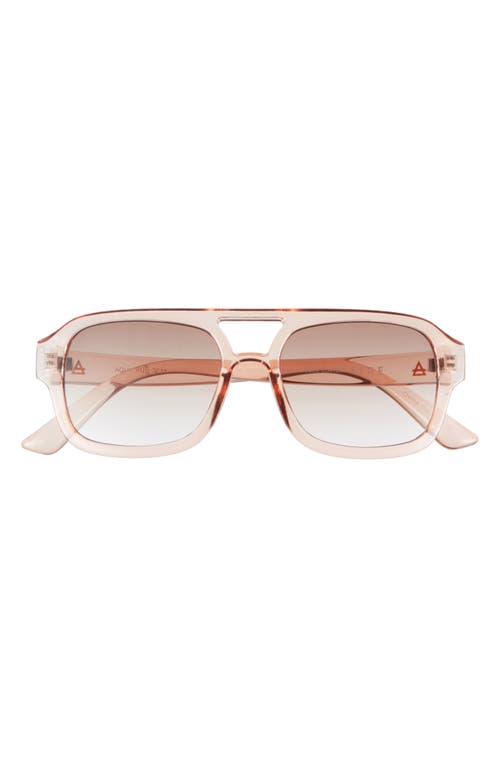 Aire Aquarius Gradient Aviator Sunglasses In Pink