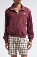PHIPPS Bunkhouse Cotton Blend Quarter Zip Pullover