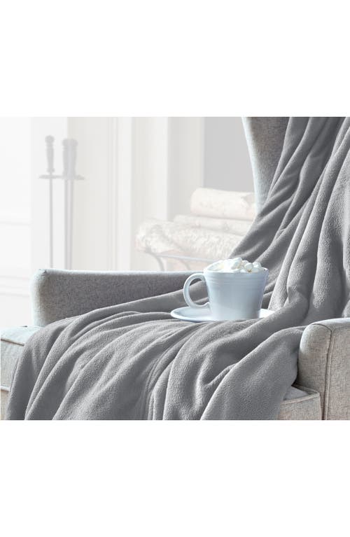 Vellux Microfleece Throw Blanket In Neutral