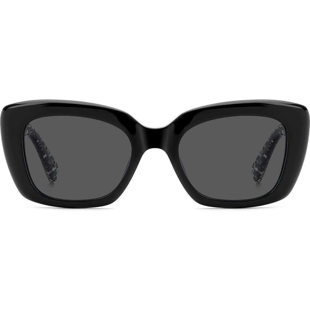Kate Spade New York Jenell 51mm Polarized Rectangular Sunglasses