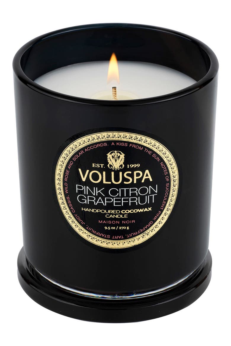 Pink Citron Grapefruit Classic Candle, Main, color, PINK CITRON