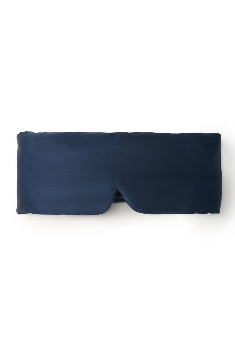 Dream Cloud Silk Eye Mask, Main, color, Midnight Blue