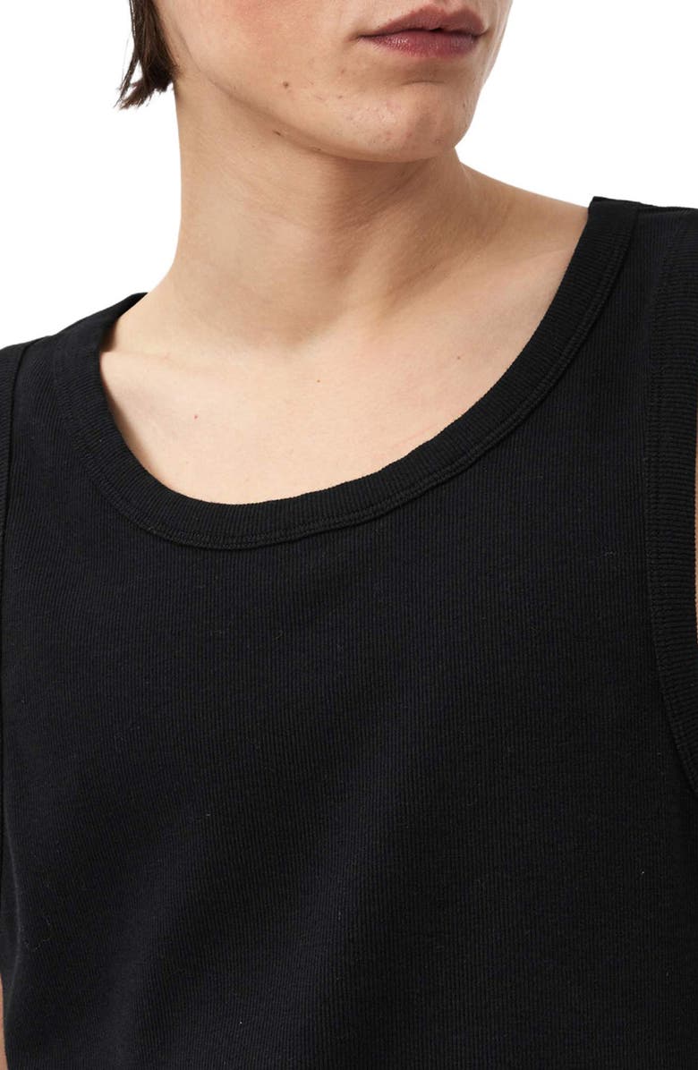 AllSaints Axel Vest, Alternate, color, Jet Black