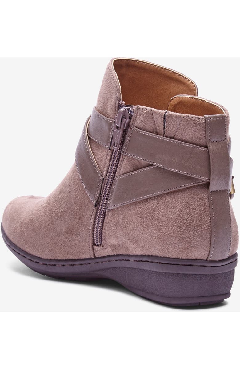 Comfortview The Bronte Bootie, Alternate, color, Dark Taupe