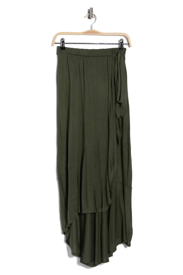 Wrap Maxi Skirt, Alternate, color, AVENTURINE